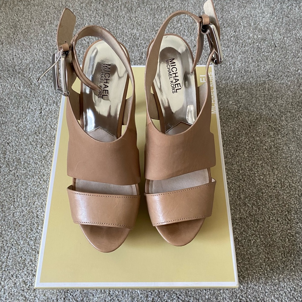 Michael Kors Carla Platform Heels